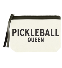 Creative Brands Canvas Pouch - Pickleball Queen