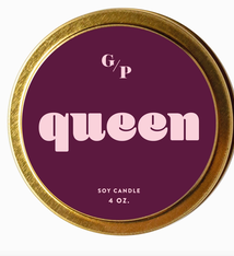 GP Candle Co. Queen Tin Candle