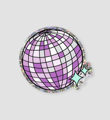 Brittany Paige Disco Ball Glitter Sticker