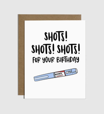 Brittany Paige Ozempic Shots Birthday Card