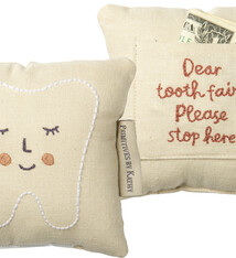 Primitives By Kathy Pink Tooth Fairy Pillow