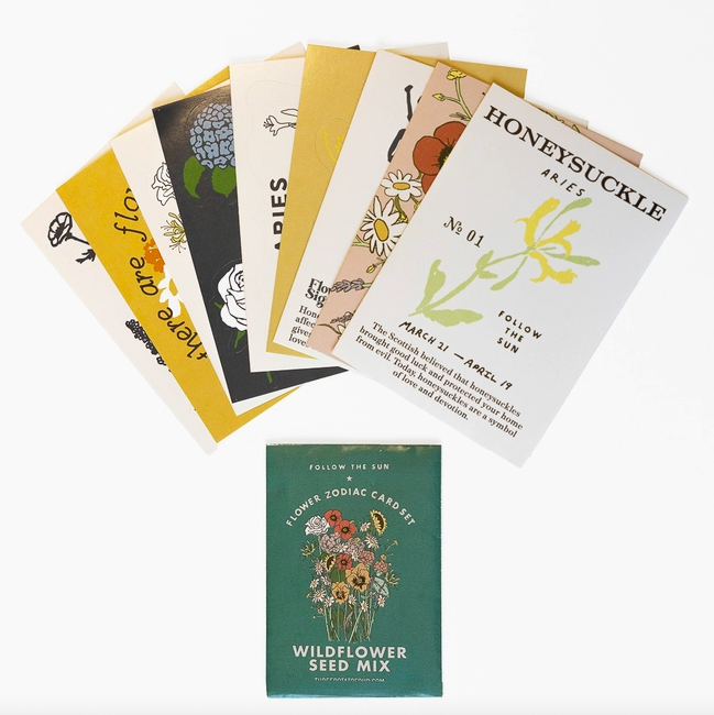 Three Potato Four Zodiac Sticker Card Set