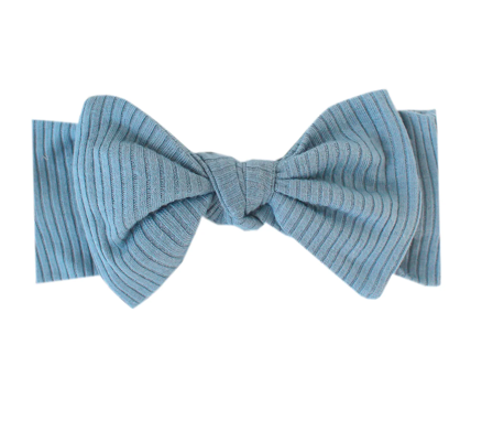 Copper Pearl Rib Knit Headband Atlantic