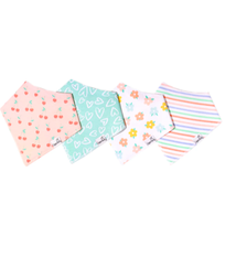 Copper Pearl Bandana Bib Set Cheery