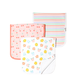 Copper Pearl Burp Cloth Set Cheery