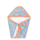 Copper Pearl Knit Hooded Towel Clementine