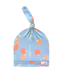 Copper Pearl Top Knot Hat Clementine