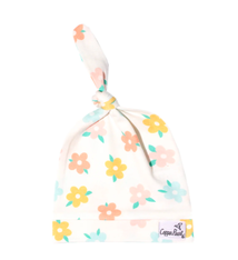 Copper Pearl Top Knot Hat Daisy