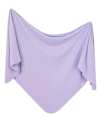 Copper Pearl Rib Knit Swaddle Blanket