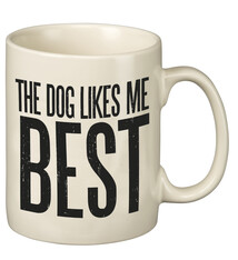 Primitives By Kathy Dog Likes Me Mug