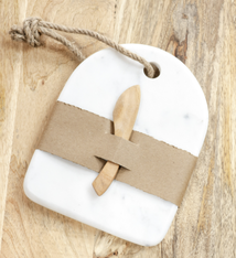 PD Home & Garden 9″ ARCH MARBLE WOOD BOARD