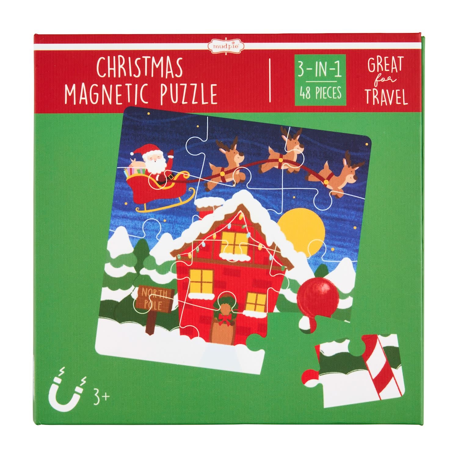 Mud Pie Christmas Magnetic Puzzle