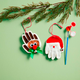 Mud Pie Christmas Handprint Ornament Kit