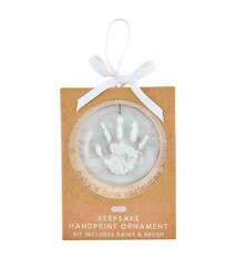 Mud Pie Acrylic Handprint Ornaments