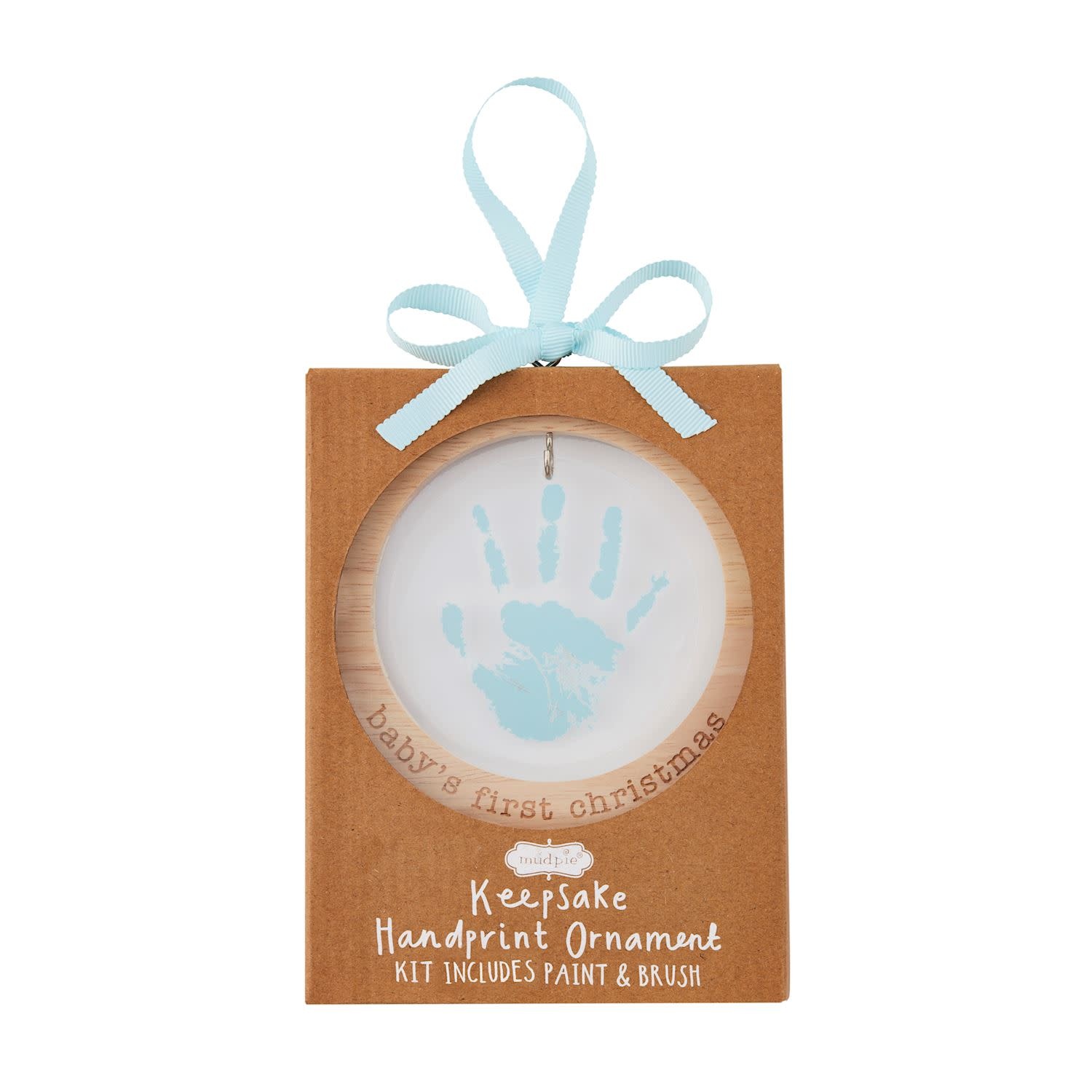 Mud Pie Acrylic Handprint Ornaments