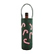 Mud Pie Tinsel Wine Bag