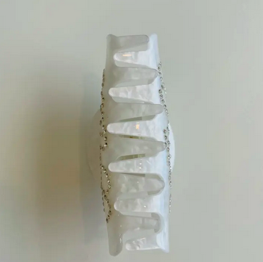 The Wildflower Company Rhinestone Bride Hair Claw Clip