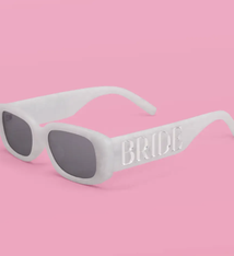 xo, Fetti Marble + Silver Bride Sunglasses