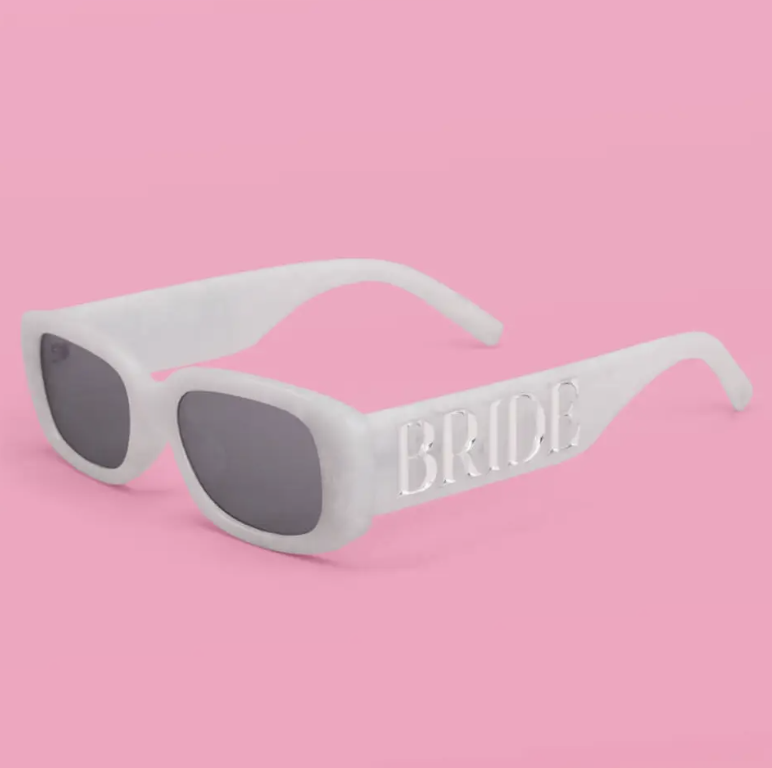 xo, Fetti Marble + Silver Bride Sunglasses