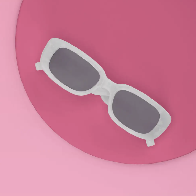 xo, Fetti Marble + Silver Bride Sunglasses
