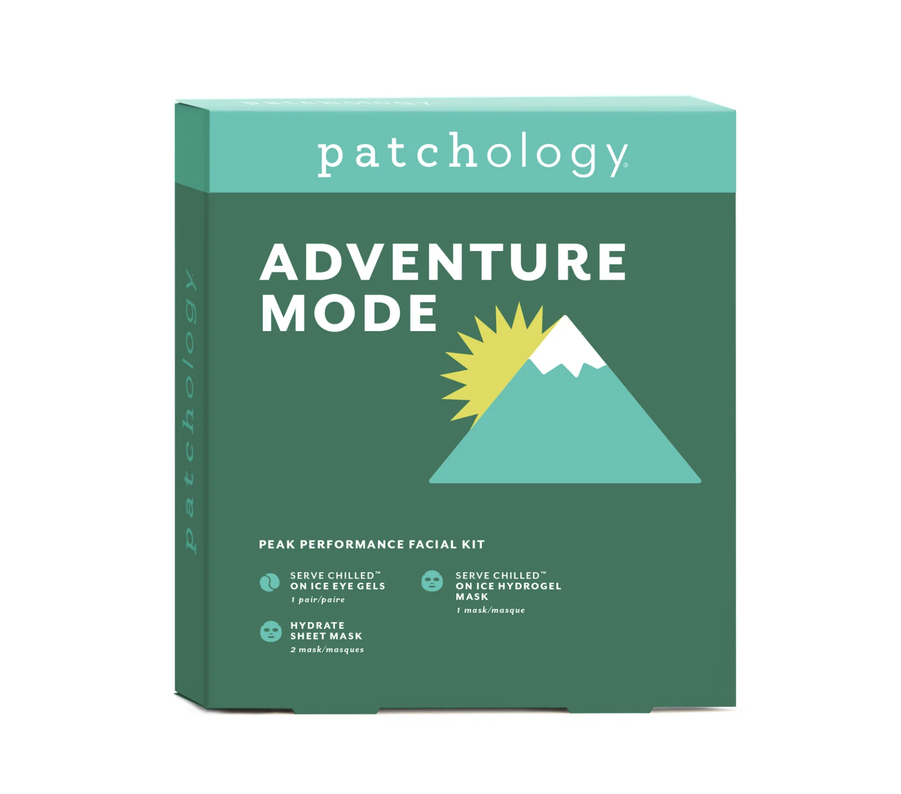 patchology Adventure Mode Peak Performance Facial Kit