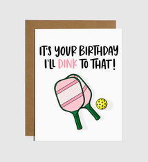 Brittany Paige Pickleball Birthday Card