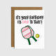 Brittany Paige Pickleball Birthday Card