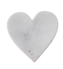 Creative Co-op Marble Heart Dish