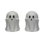 Creative Co-op Ghost Shaped Salt & Pepper Shakers