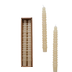 Creative Co-op Pumpkin Shaped Taper Candles - Cream