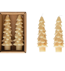 Creative Co-op 4.75" Tree Shaped Taper Candles