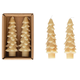 Creative Co-op 4.75" Tree Shaped Taper Candles