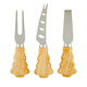 Creative Brands Tree Handle Cheese Knives - Set of 3