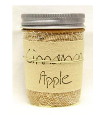 Black Crow Candle Company CINNAMON APPLE 8OZ CANDLE