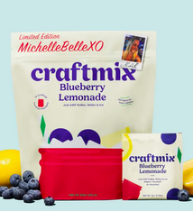 Craftmix Blueberry Lemonade Drink Mixer - 12 Pack