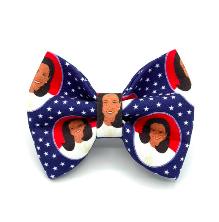 Banjo's Bows Kamala Harris 'Forward' Dog Bow Tie