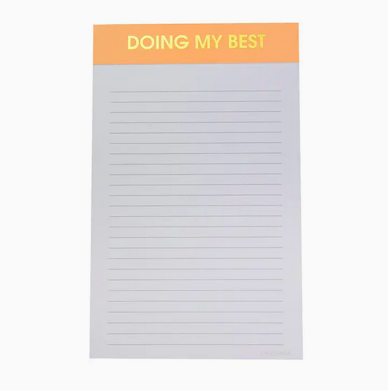 Chez Gagne Doing My Best Notepad