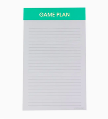 Chez Gagne Game Plan Notepad