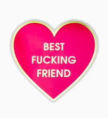 Chez Gagne Best Fucking Friend Sticker