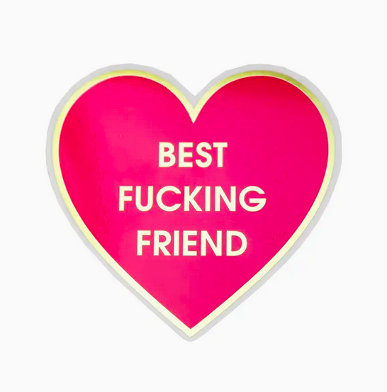 Chez Gagne Best Fucking Friend Sticker