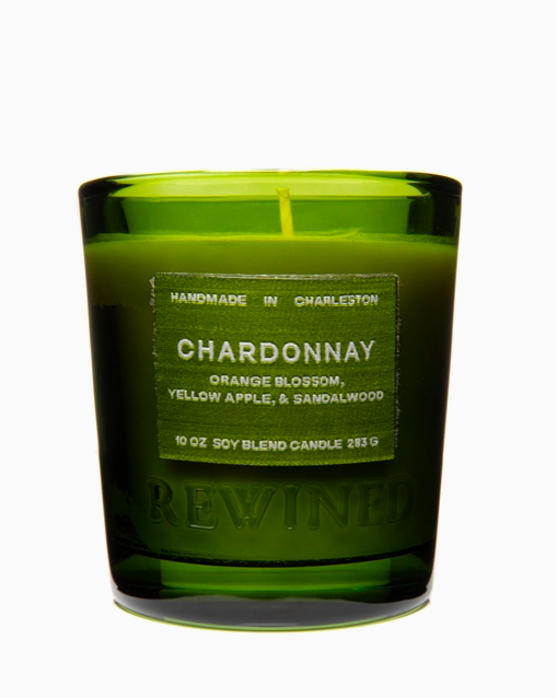 Rewined Chardonnay 10 oz Candle
