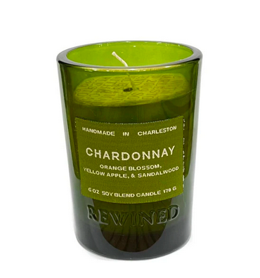 Rewined Chardonnay 6 oz Candle