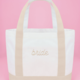 xo, Fetti Beige Bride Embroidered Tote Bag