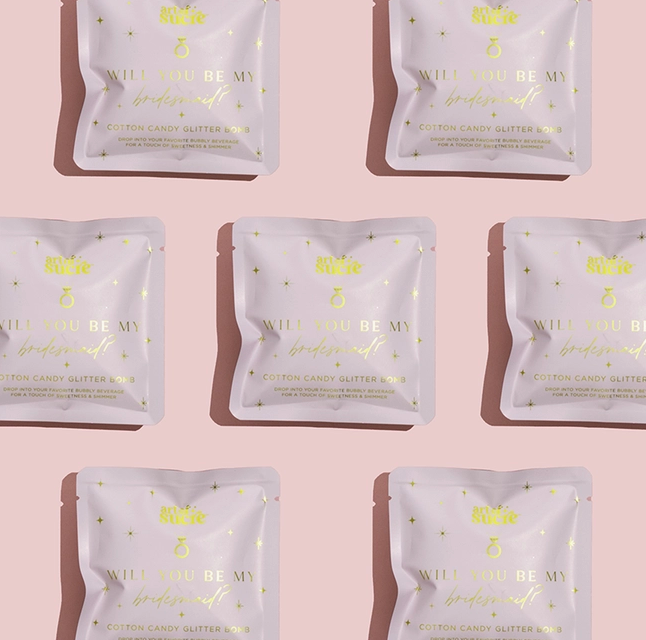 Art of Sucre Will You Be My Bridesmaid? Glitter Bombs