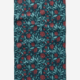 Geometry Holiday Blooms Tea Towel