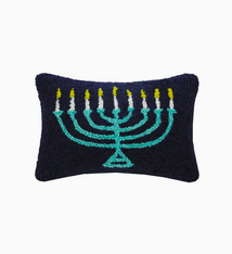 Peking Handicraft Menorah Hook Pillow