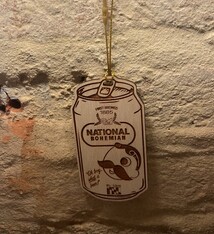 LeRoy Woodworks Natty Boh Beer Can Ornament