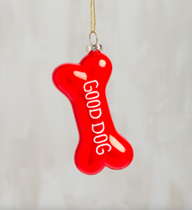 Primitives By Kathy Glass Dog Bone Ornament