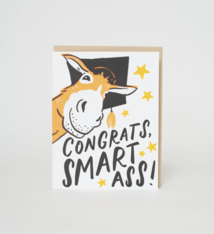 Egg Press Graduation Smart Ass Card