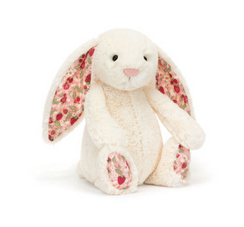 Jellycat Blossom Cream Bunny "Berry"